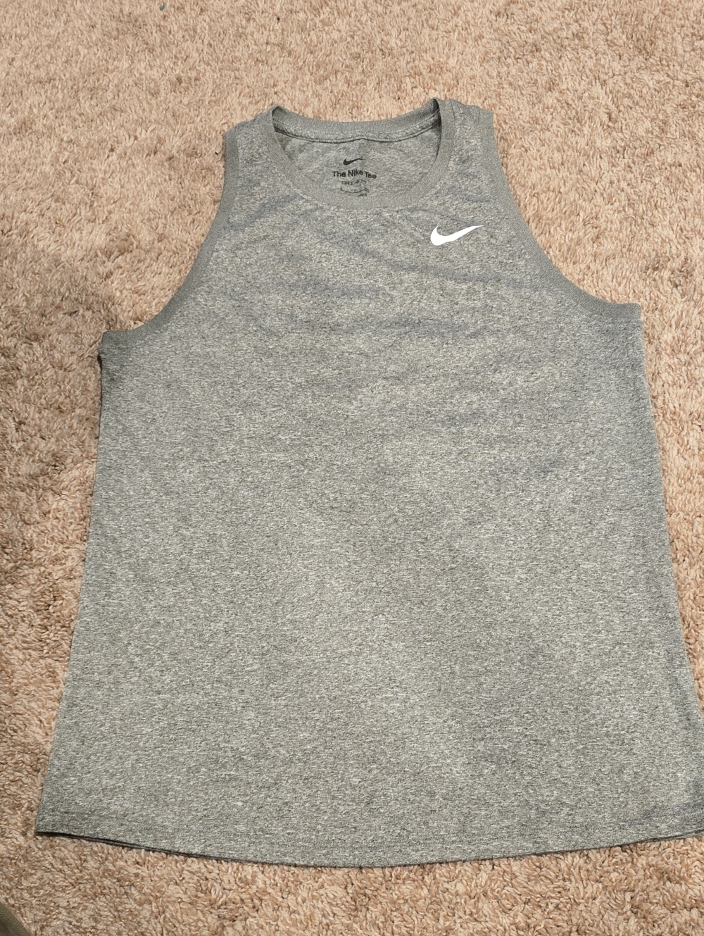 Nike Women’s Gray Sleeveless Athletic Tank Top